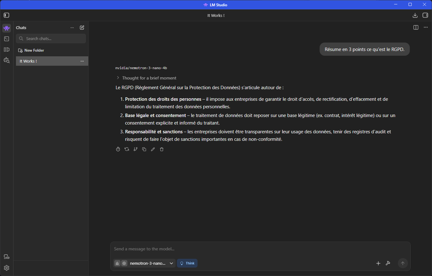Utilisation étape 7