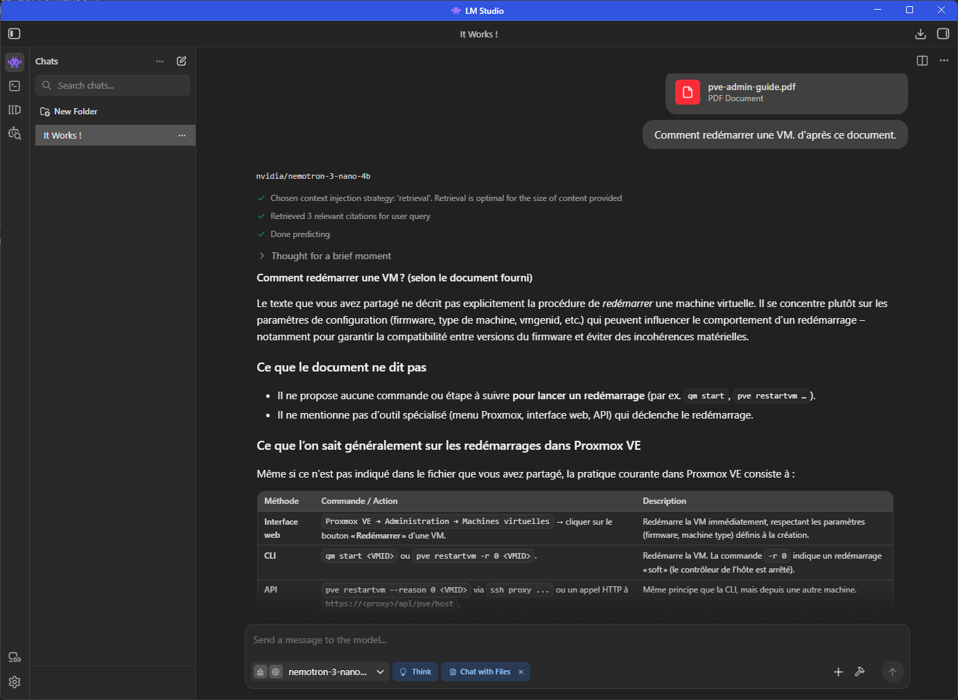 Utilisation étape 8